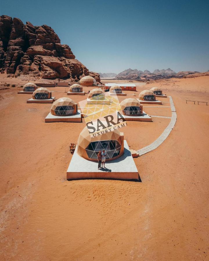 מלון וואדי רם Sara Luxury Camp מראה חיצוני תמונה
